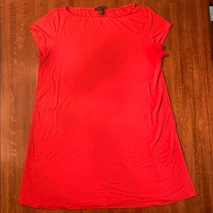 Eileen Fisher Cayenne Cap Sleeve Jersey Tunic, M